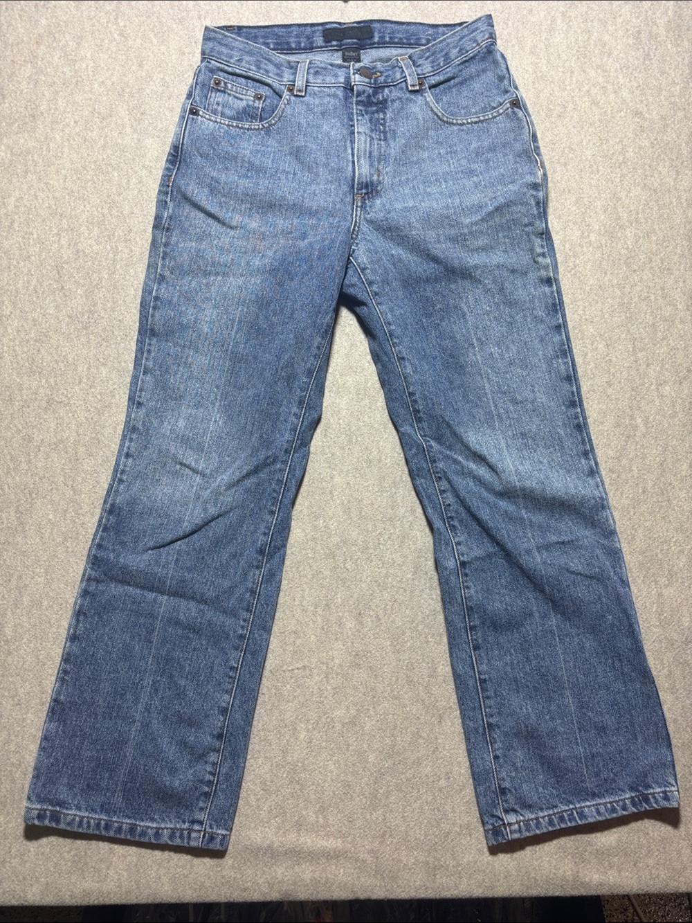 The Limited Womens Size 4 Short Medium Wash Low Rise 319 Straight Jeans (19)